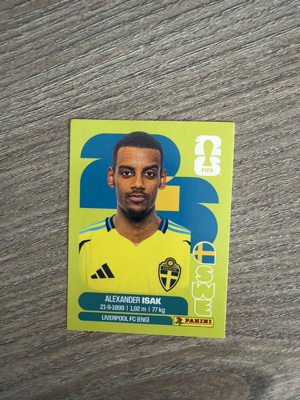 Sammelbilder & Trading cards: Sammelbild Alexander Isak SWE19 – Gebraucht aus Pfeffingen von Fantasy1971