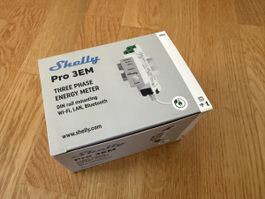 Shelly - Pro 3EM Drei Phasen Energie Meter (NEU)