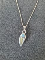 Aquamarin Anhänger mit Kette