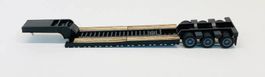 Contruction Lowboy Trailer H.O. Locistics H0 1/87