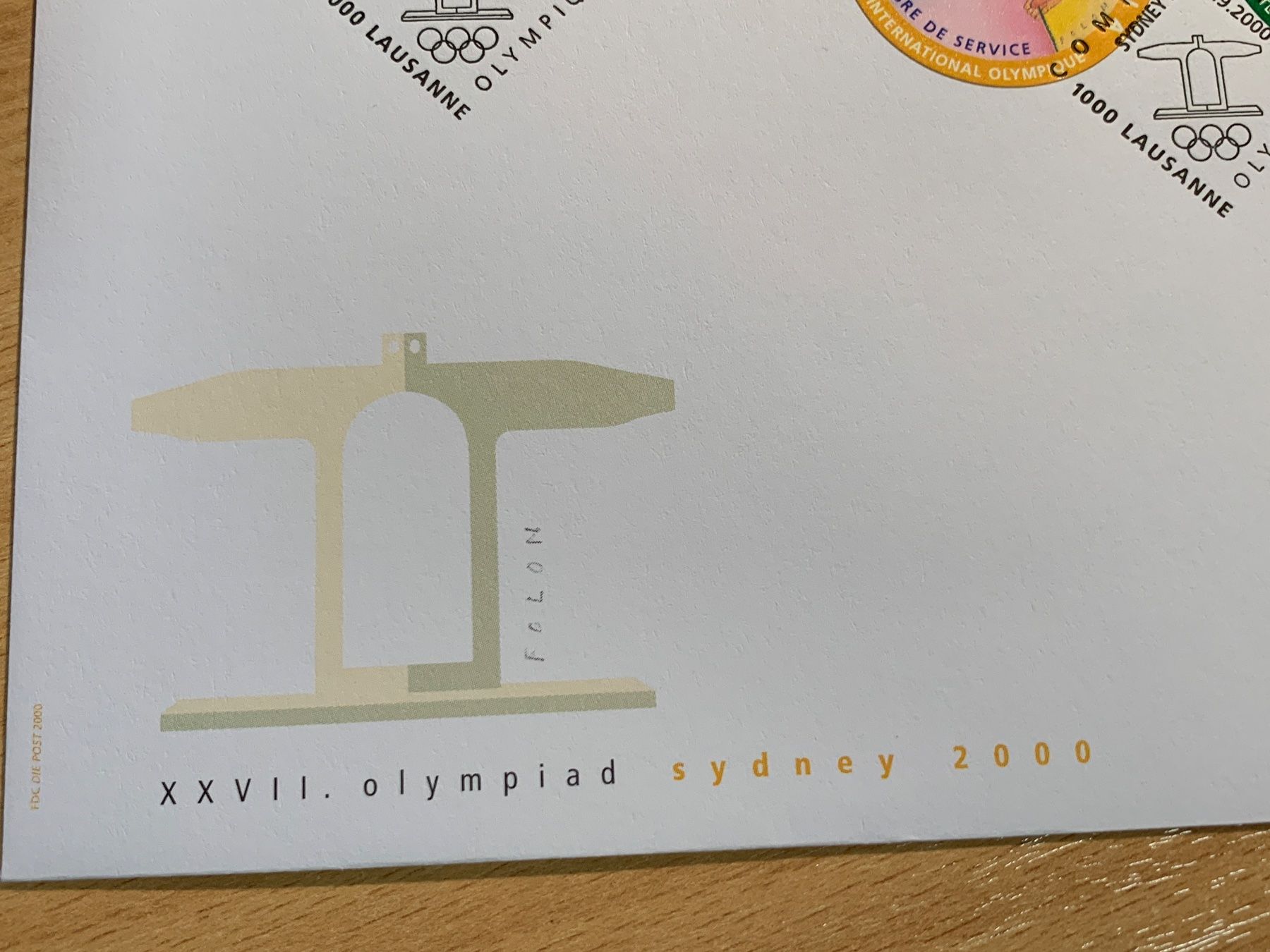 Tutti i francobolli: Olympia Sydney 2000 Briefmarken Set mit Sonderstempel – Usato da Ibach venduto da lisch3 3