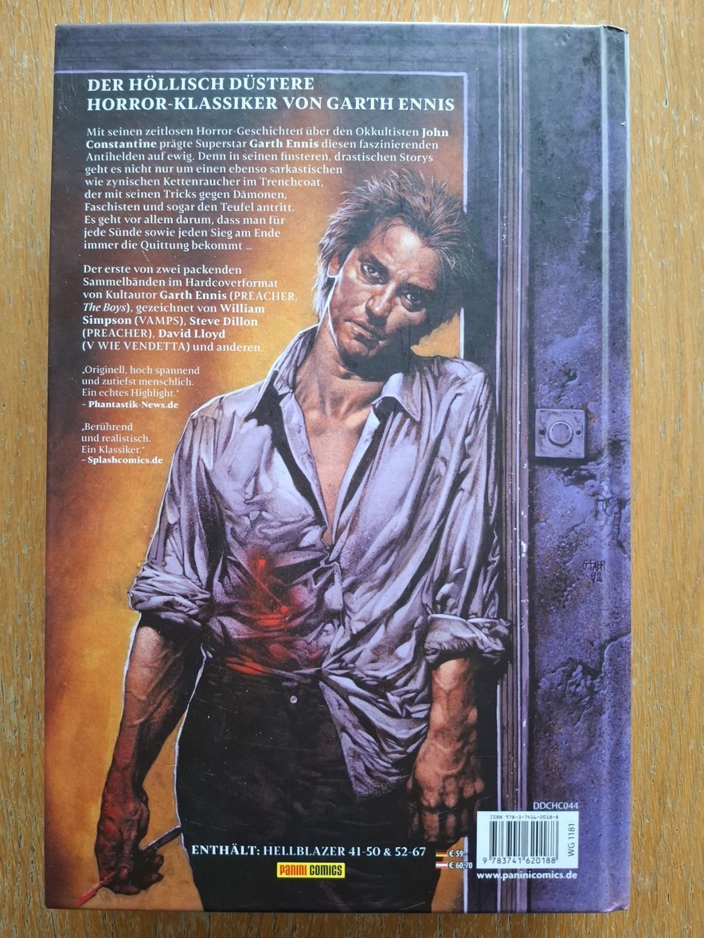 Fumetti: HELLBLAZER  BAND 1 HC.  DC BLACK LABEL 680 SEITEN – Usato da Wildegg venduto da M63m 1