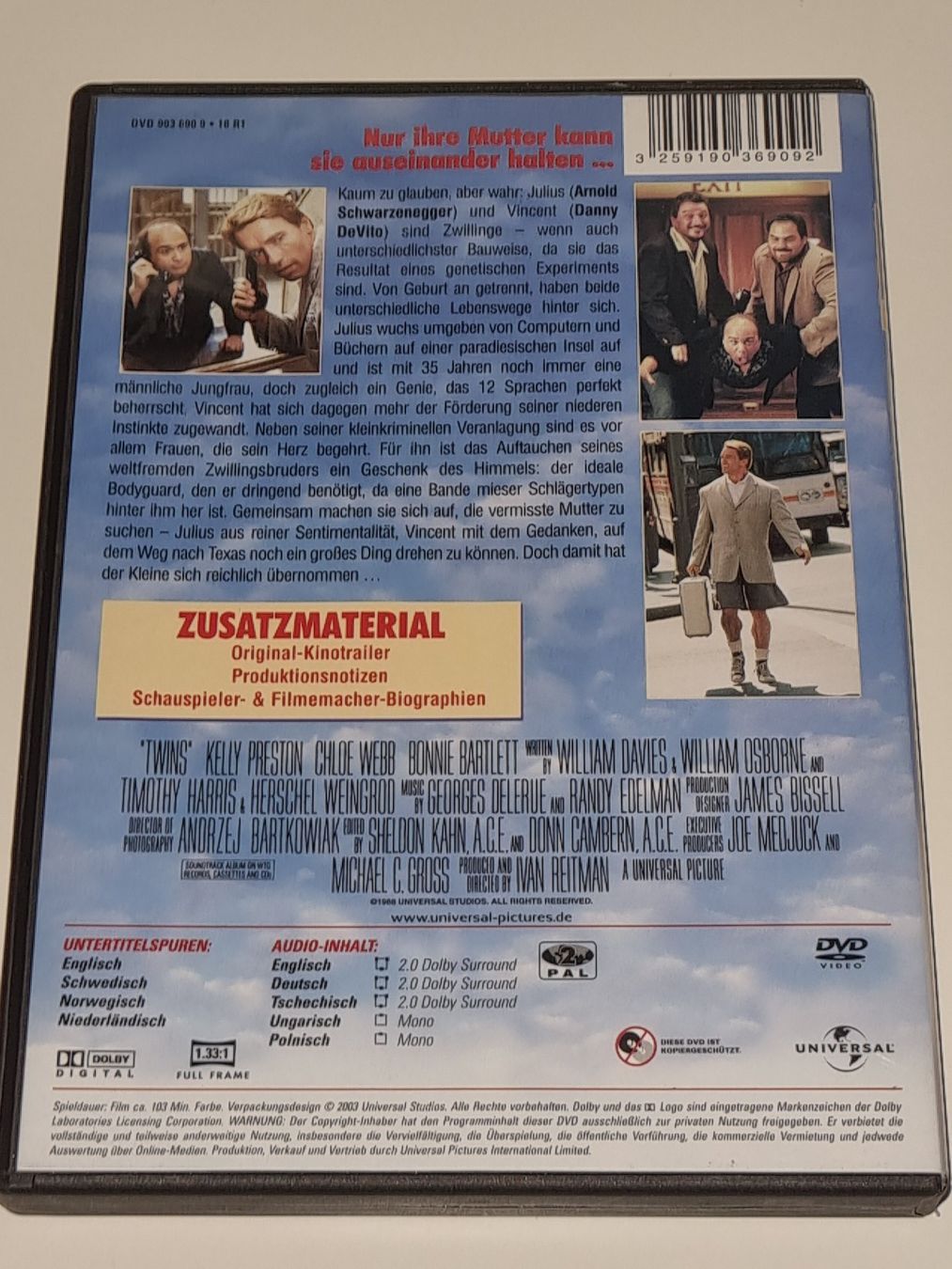 Tutti i DVDs: DVD: Zwillinge - Twins – Usato da Ehrendingen venduto da Thomas_2 1