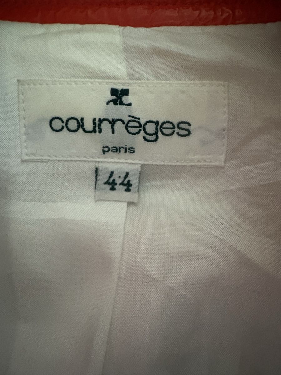 Jacken: Courrèges Jacke aus Patentleder . 44 – Neu (gemäss Beschreibung) aus Zürich von Altnic 4