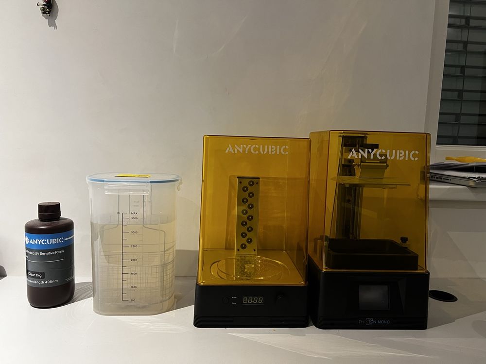 Anycubic Photon Mono 3D Drucker Set Resin zu verkaufen (Gebraucht) in