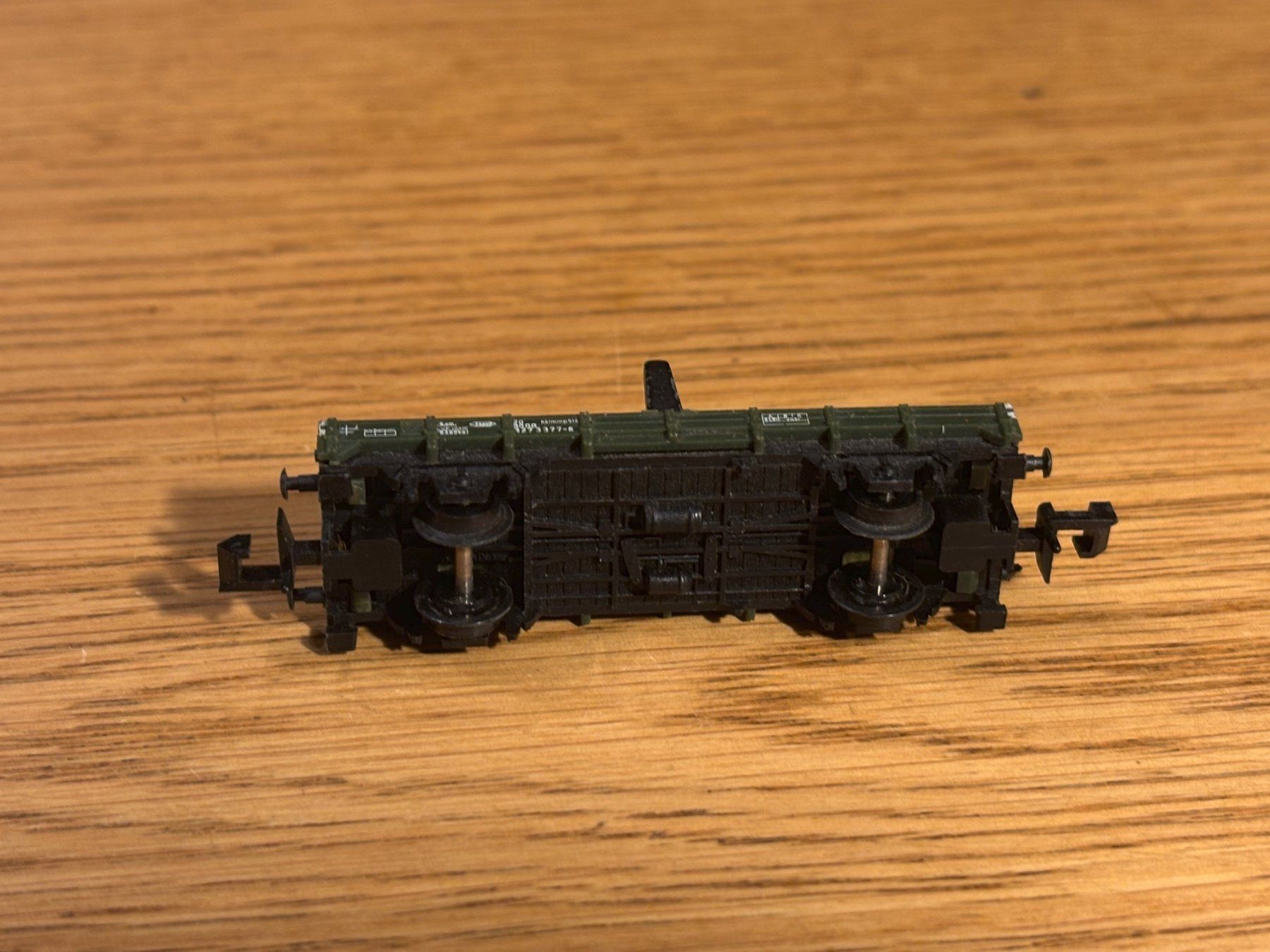 Modellini di ferrovie: e1780: Beiwagen Kran (Spur N) – Usato da Birsfelden venduto da Birs_25 4