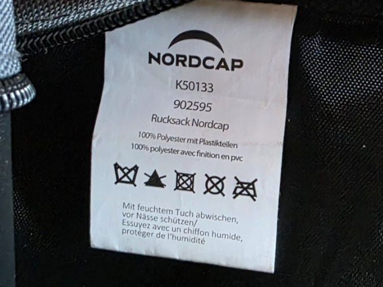 Zaini: Tages Ausflug Rucksack grau NORDCAP – Usato da Walterswil BE venduto da Lonitti 5