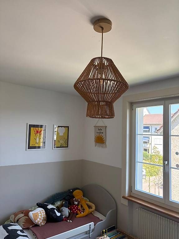 Micasa Lampadari & plafoniere: Naturfarbenen, geflochtenen Schnur oder Kordel-Schirm. – Usato da Winterthur venduto da Dpulli 2