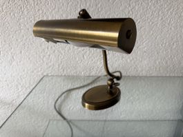 Klavierlampe aus Messing Tischlampe Vintage 1960er