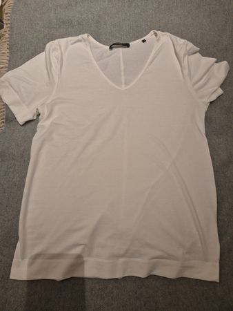 Somedays T-Shirt V-Ausschnitt Weiss Grösse 42 Top