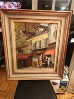 HUILE SUR TOILE SIGNÉE ET DATÉE AU DOS