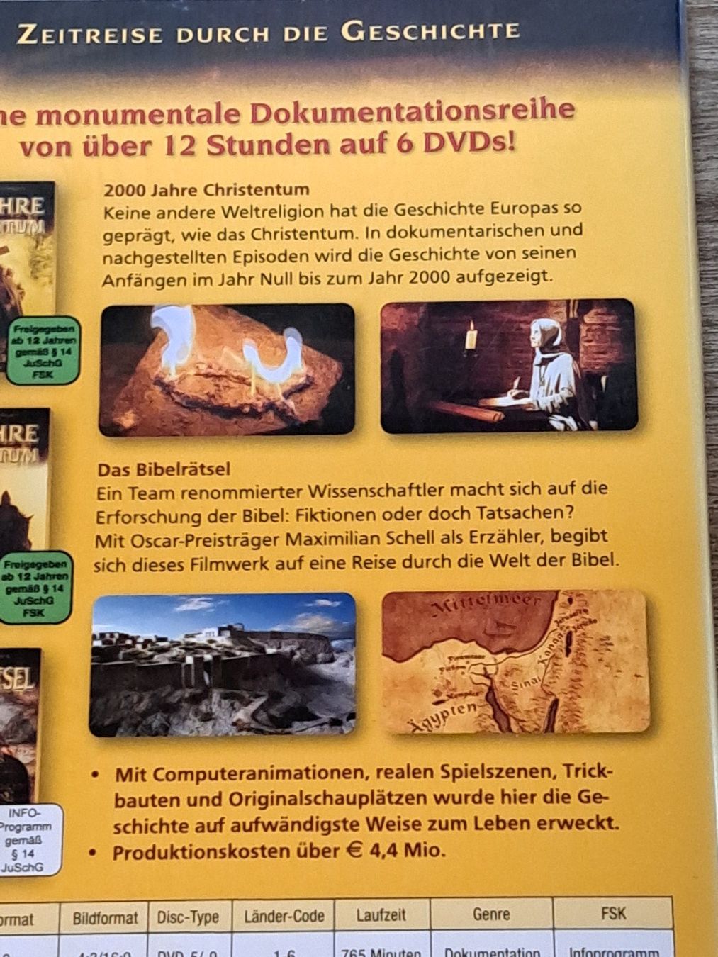 Tutti i DVDs: 2000 Jahre Christentum, Boxset mit 6 Discs – Usato da Unterseen venduto da Kanica 3