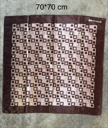 Foulard vintage Rodier Paris 70x70 cm 