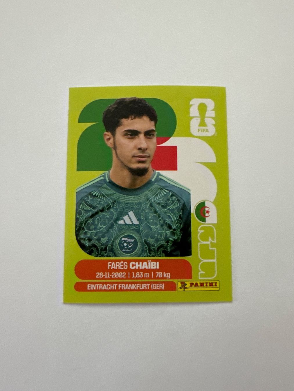 Panini Cartes à collectionner: Panini FIFA WM 2026 Sticker - ALG 14 – D'occasion à Sulz AG par DealWerk