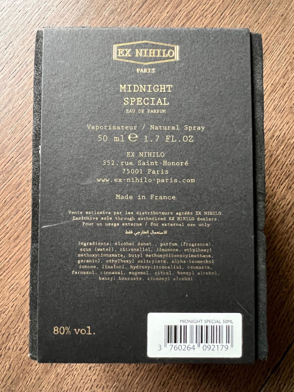Profumi & Eau de Toilette: Ex Nihilo Midnight Special Eau de Parfum 50 ml – Usato da Urdorf venduto da La_Luna 3