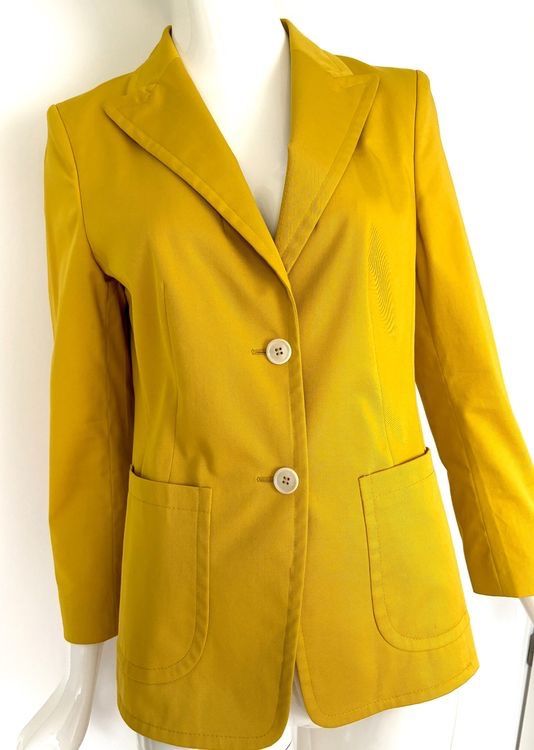 Windsor Jacken: Windsor Blazer maisgelb Vollfutter — EU 38 – Gebraucht aus Bottmingen von Merkur_Basel 1