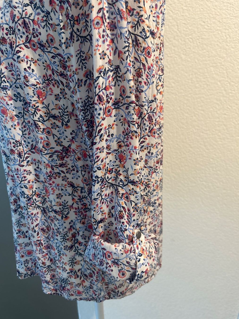 T-shirt: Langarm Shirt mit Muster von Multiblu Gr.42 – Usato da Brunnen venduto da Nala2929 4