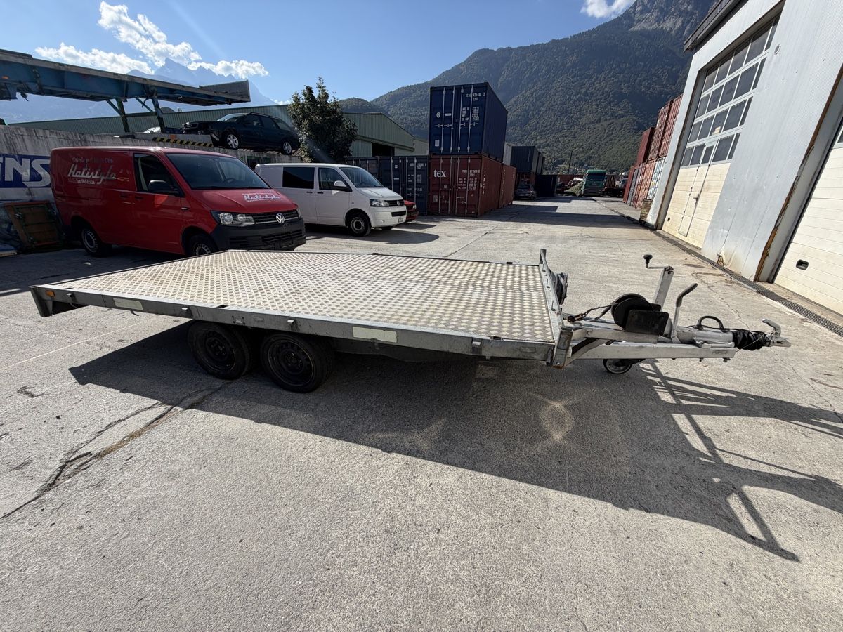 Rimorchi: Remorque plateau voiture – Difettoso da Val d'Illiez venduto da Choexbeach