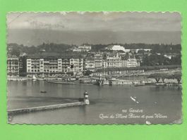 Genève, Quai du Mont-Blanc et quai Wilson