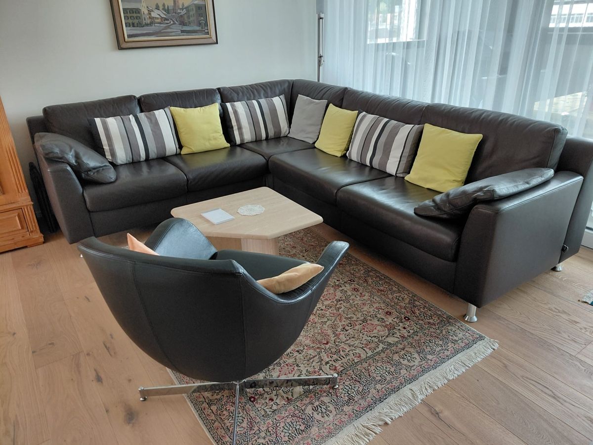 Divani: Ecksofa dunkelbraun Leder - Gemütlich & Top Zustand – Usato da Itingen venduto da nat_82hs 1