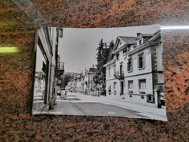 Alte Schwarzweiss-Postkarte Wald ZH