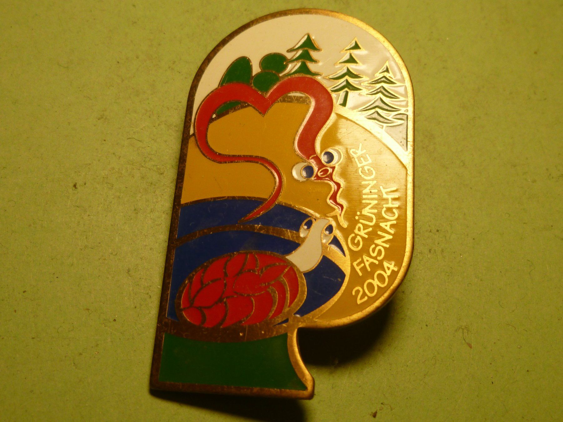 Placchette & Badge: GRÜENIGEN  2004 GOLD – Usato da Ried (Muotathal) venduto da Mandarin02