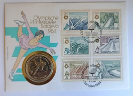 Numisbrief Olympische Winterspiele Saarajevo  ab 1 Fr. !!