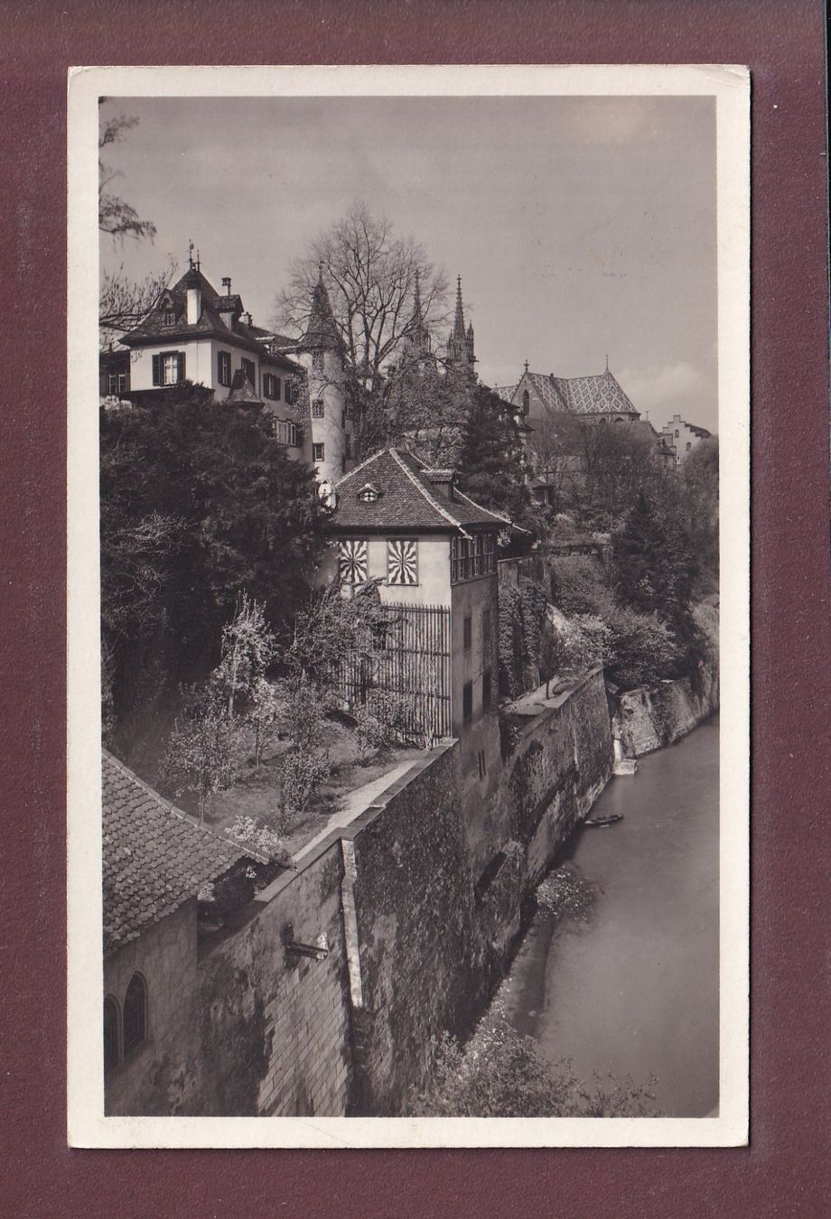 Cartes postales: BASEL - Deutschrittergarten - Münster - 1932 – D'occasion à Pully par nicecards