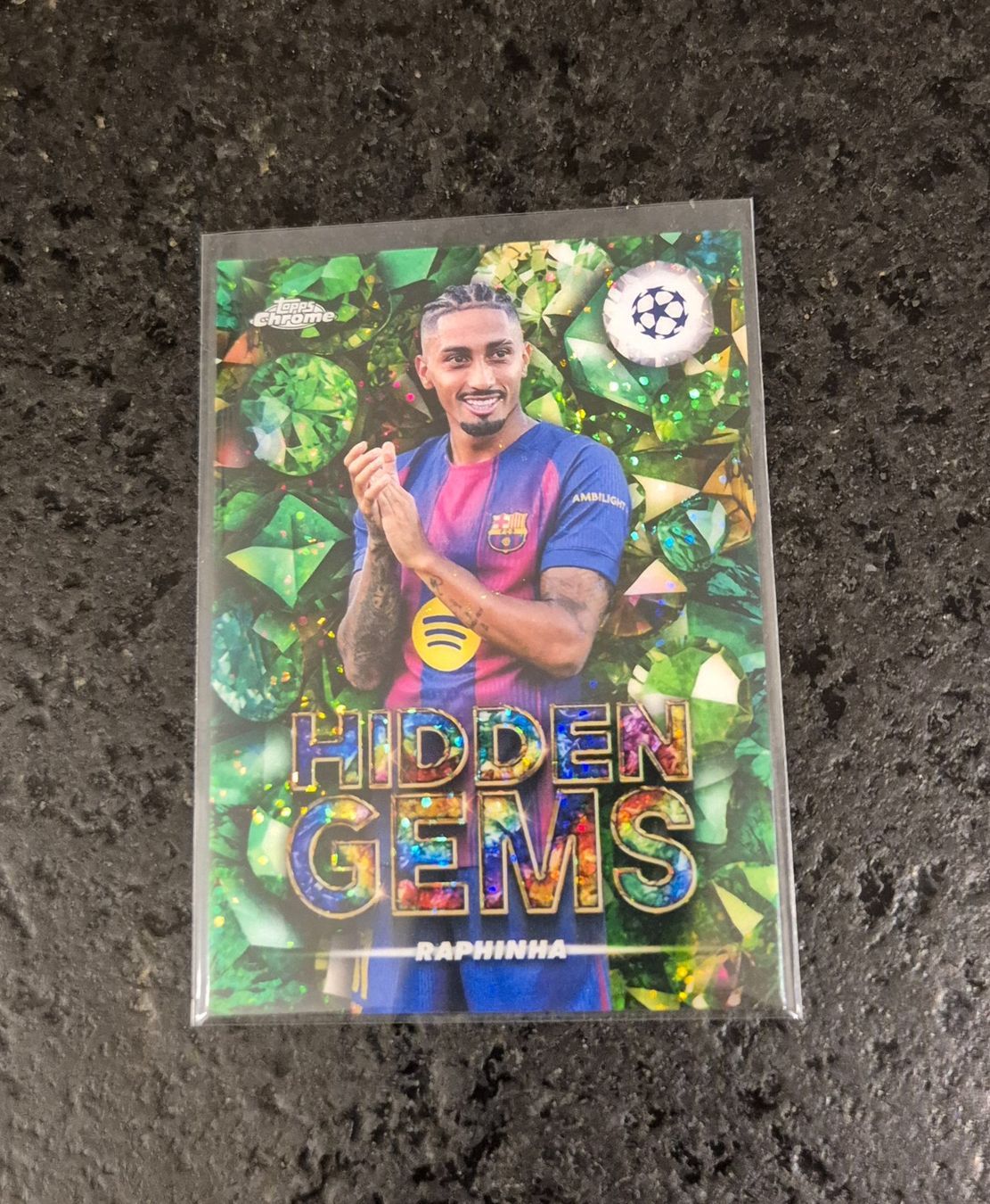 Topps Carte collezionabili: Raphinha Hidden Gems - Barcelona - Topps – Nuovo (secondo la descrizione) da Burg AG venduto da Danoe