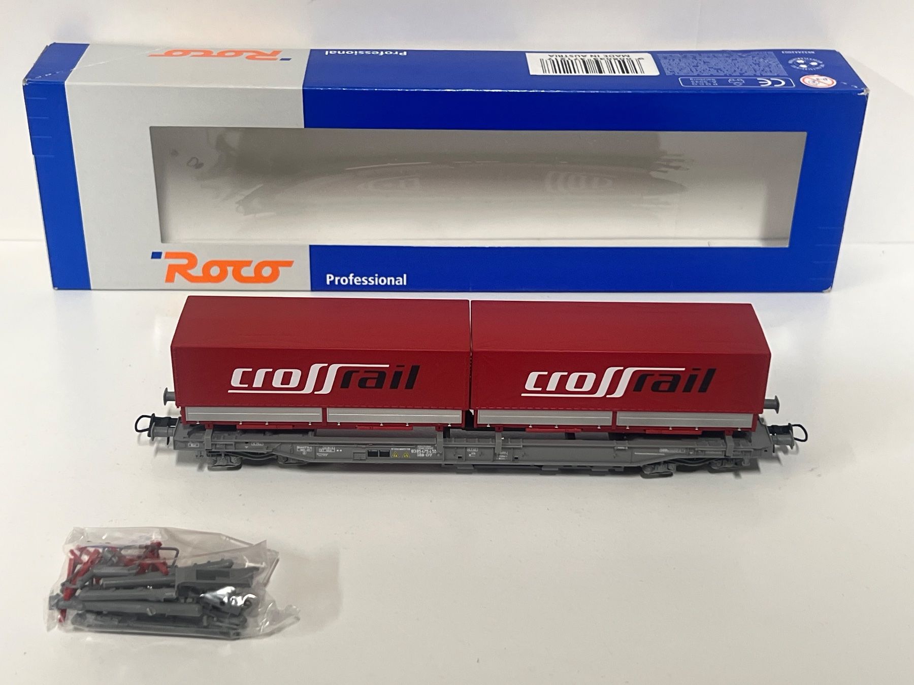 Roco Modellini di ferrovie: Roco 47121  SBB crossrail  H0 DC – Nuovo e nell'imballaggio originale da Geroldswil venduto da TopTrain54 1