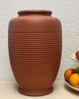 Grosse, schöne Terracotta Vase, 35cm hoch