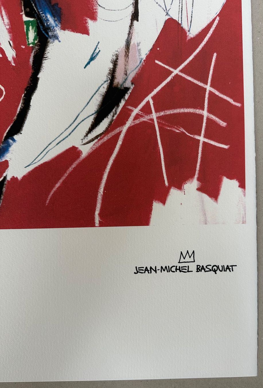 Poster & Bilder: Basquiat: In this Case, POP Art 55/300 – Neu (gemäss Beschreibung) aus Meilen von Smgdesign 2