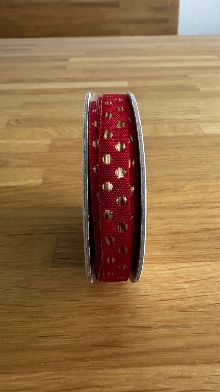 Stampin' up! Dekobänder: Stampin Up / Geschenkband Glutrot und Gold / A – Neu (gemäss Beschreibung) aus Neukirch (Egnach) von muolen