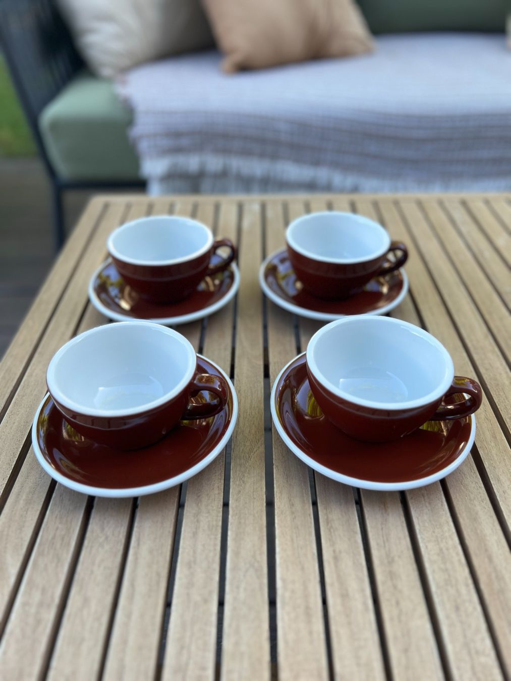 Set di piatti: Cappuccino Kaffee Tassen – Usato da Wallisellen venduto da Val1990 1