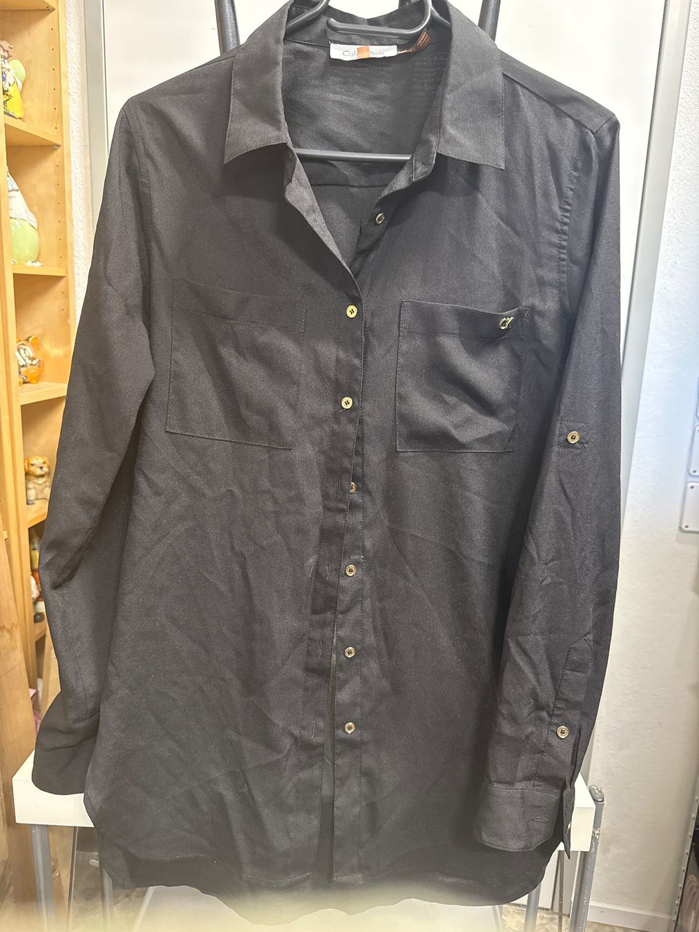 Calvin Klein Camicette: CALVIN KLEIN- sehr dünne, feine Damenbluse, S – Usato da Amriswil venduto da used2use