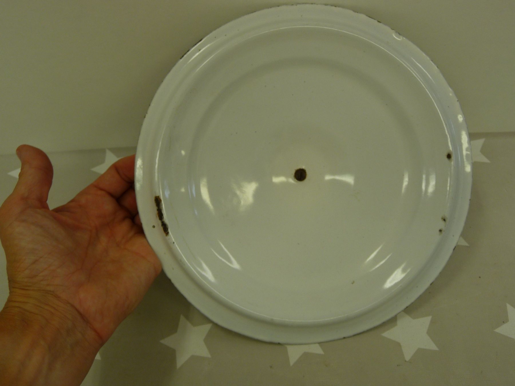 Pentole: Emaille Nachttopf Topf mit Deckel – Usato da Rafz venduto da Powacaddy 4