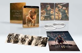 Gladiator 2 (4K UHD + Blu-Ray + 6 Card + Poster - Steelbook)
