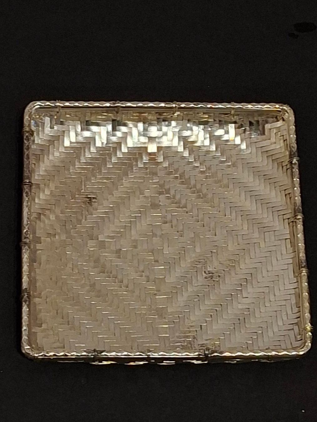 Altro per la casa: Silberkörbchen, geflochten 10x10cm – Usato da Obfelden venduto da Kleha