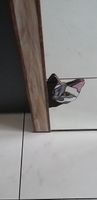 Wunderschöner Spiegel mit Katze Glasmalerei Tiffany Style