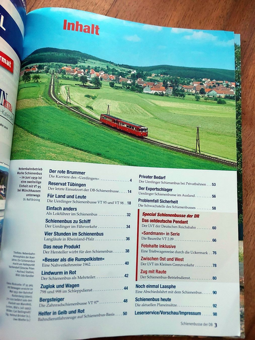 Riviste & Magazine: Bahn Extra - Uerdinger Schienenbusse – Usato da Schönenwerd venduto da Steidi 1