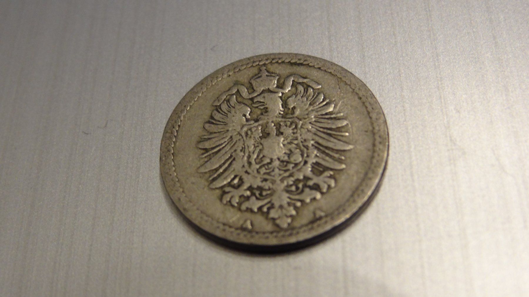 Tutti le monete: 1889 5 Pfennig Deutsches Reich – Usato da Olten venduto da pechsisa1 1