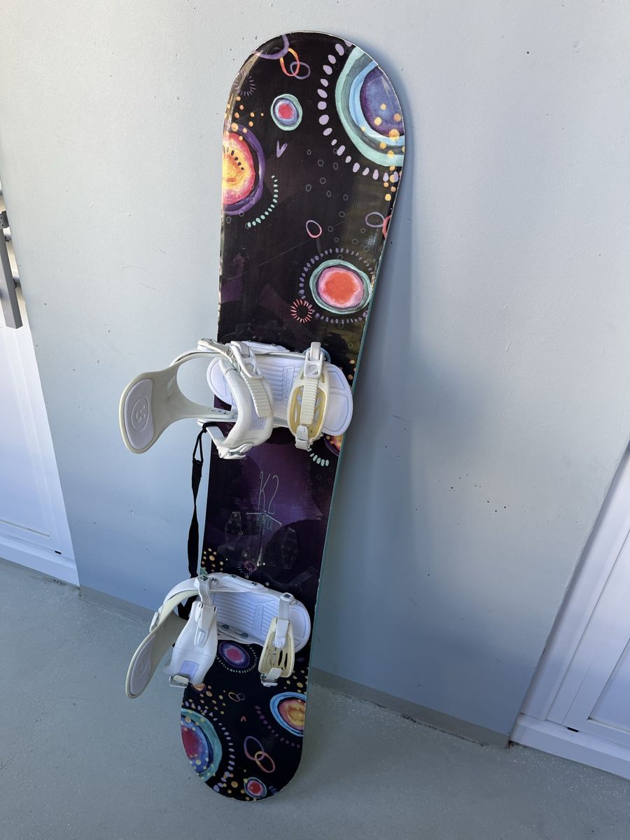 Board: K2 Snowboard 137cm inkl. Nidecker Snowboardbindung – Usato da Horgen venduto da pupcia01 4