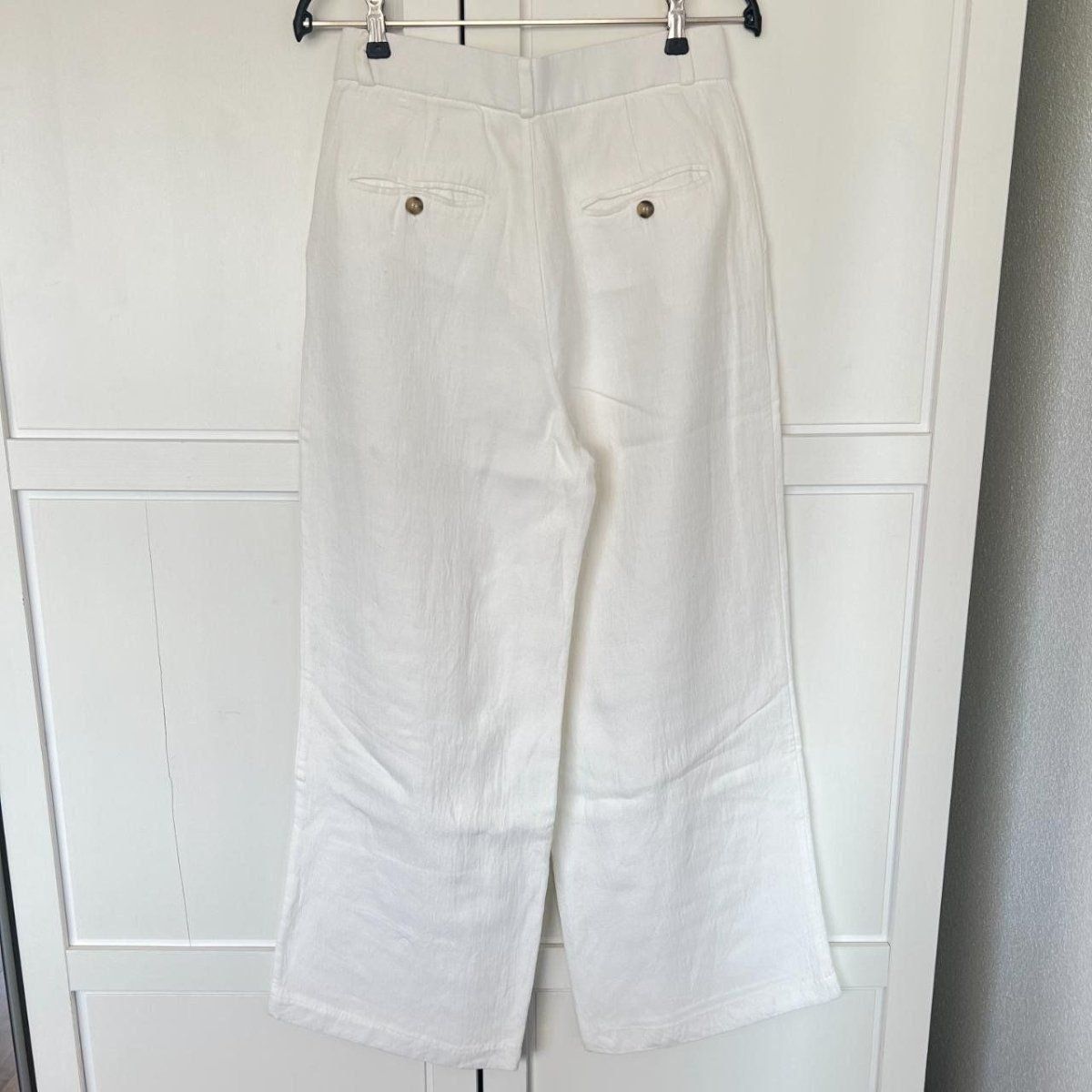 Zara Pantaloni: weisse ZARA Stoffhose, Size S – Usato da Muri b. Bern venduto da SigridW 2