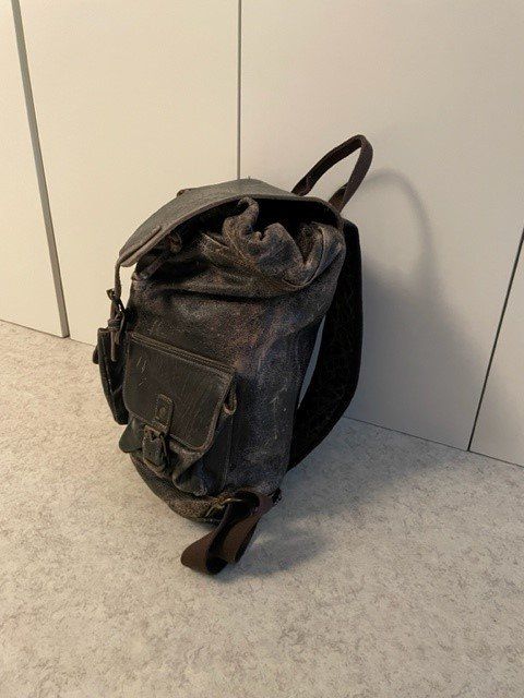 Zaini: Vintage Leder Rucksack – Usato da Hagendorn venduto da Pezzli 2