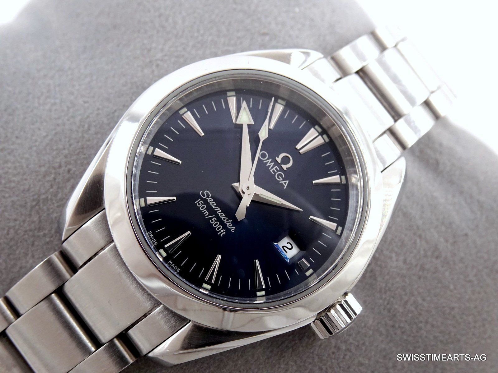 Omega Uhren: OMEGA SEAMASTER 150M AQUA TERRA 596.1110 DAMENUHR – Gebraucht aus Zürich von SWISSTIMEARTS-AG 2