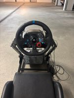 Logitech G29 Lenkrad Pedale Sitz schwarz gebraucht