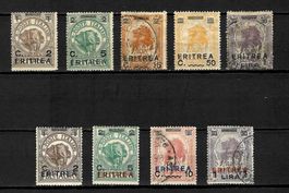 1922-1924 Italien Kolonien Eritrea  */°