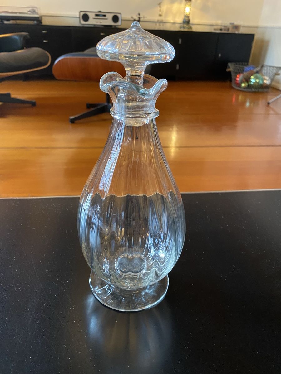 Caraffe: Alte Likörkaraffe mit Originalverschluss – Usato da Basel venduto da Stedan57