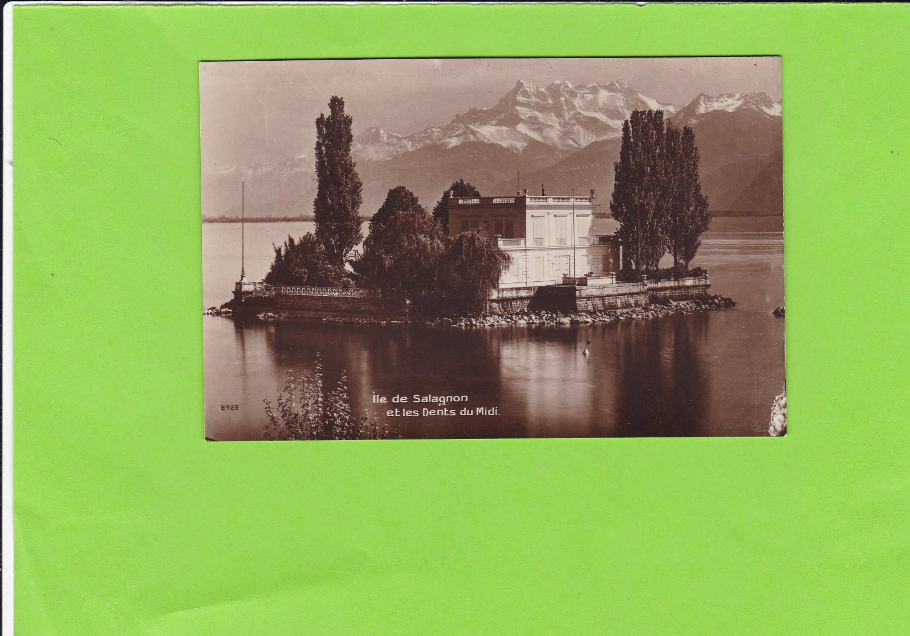 Ansichtskarten: Ile de Salagnon – Gebraucht aus St. Peterzell von neckertal