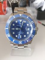 Design Lige Watch Automatikuhr, Blau, Top Zustand!